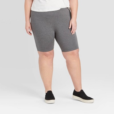 plus size womens pull on shorts