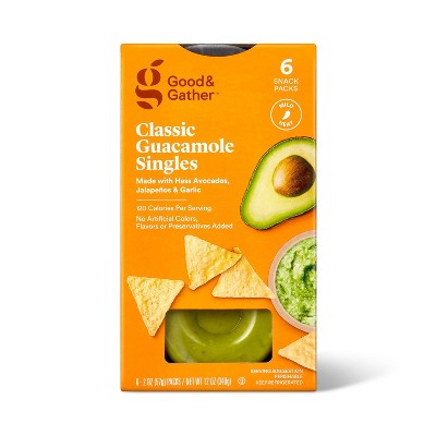 Classic Guacamole Mini Cups - 6pk/12oz - Good &#38; Gather&#8482;