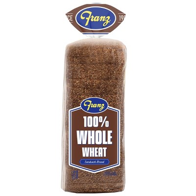 Franz 100^ Whole Wheat Sandwich Bread - 24oz