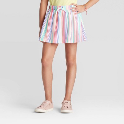 target girls denim skirt