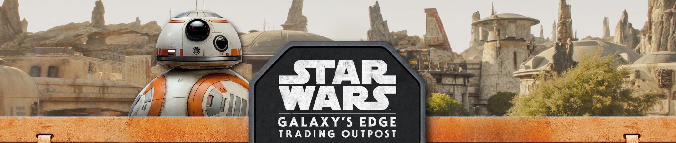 Star Wars Galaxy's Edge Trading Outpost.