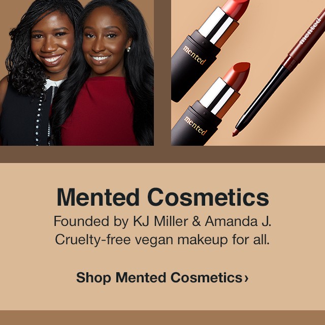 Mented Cosmetics. Founded by KJ Miller & Amanda J. Cruelty-free vegan makeup for all. Shop Mented Cosmetics.