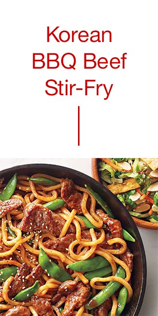 Korean BBQ Beef Stir-Fry