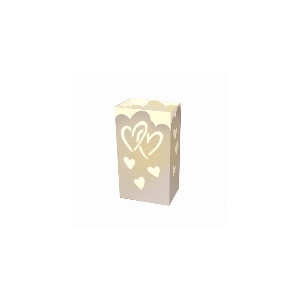 Complete Luminaria Kit  Hearts (12 Count)