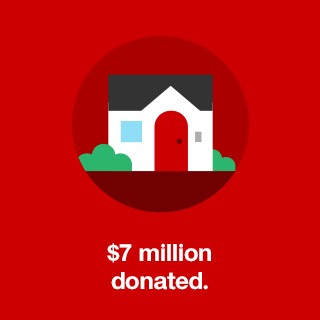 $7 million donated.