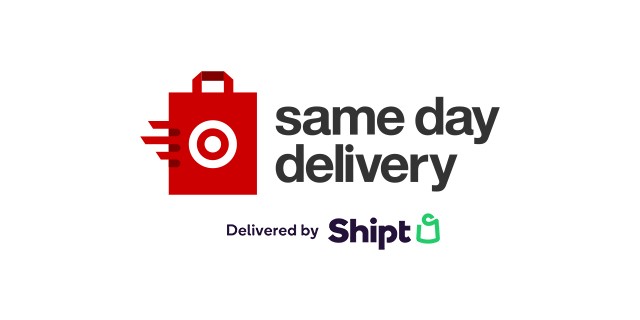 Same day delivery. Delivered by Shipt.