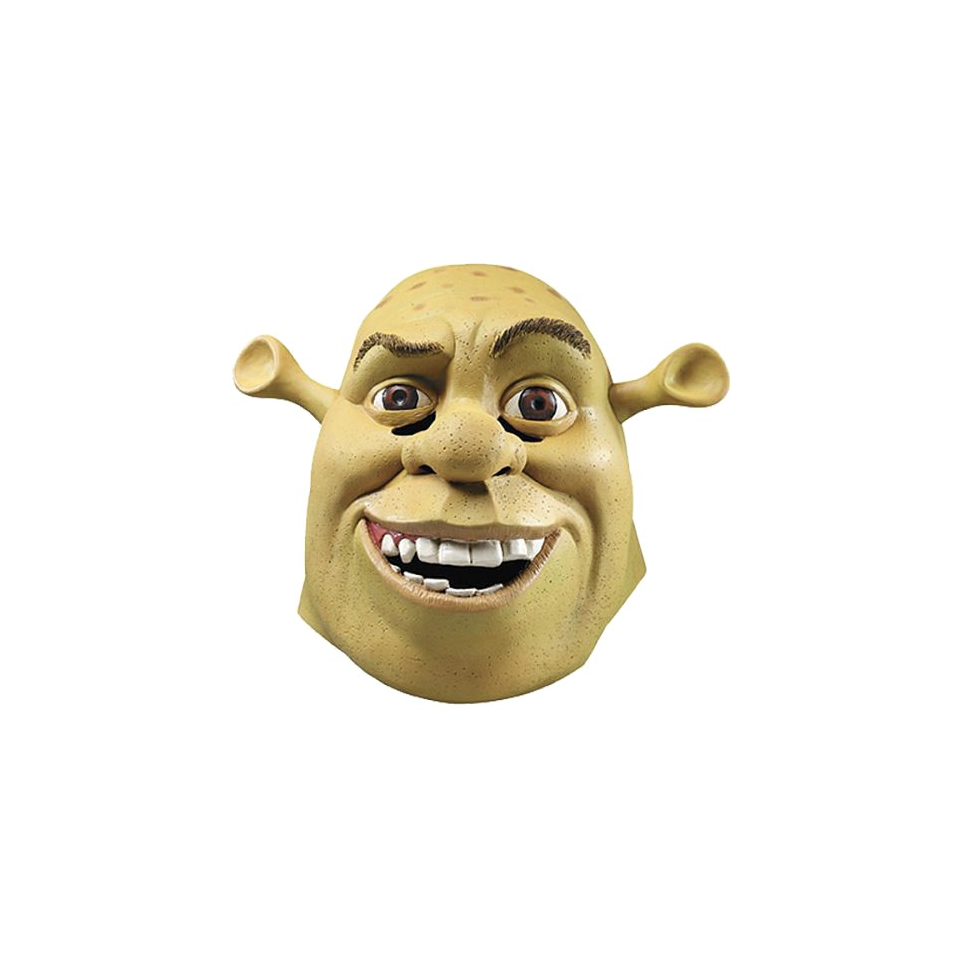 Shrek Costume Mask   Adult (1 Size)