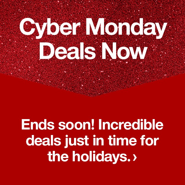 Cyber Monday: Ends soon! Incredible deals just in time for the holidays.