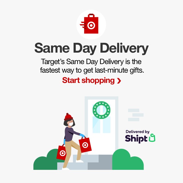 [b]Same Day Delivery.[/b] From the store [nlm] to your door in as little as one hour. Start shopping