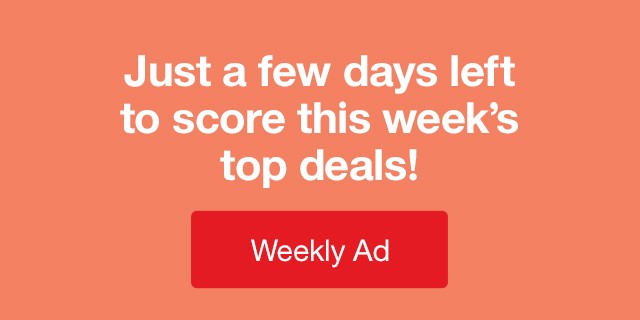 Just a few days left to score this week's top deals! 