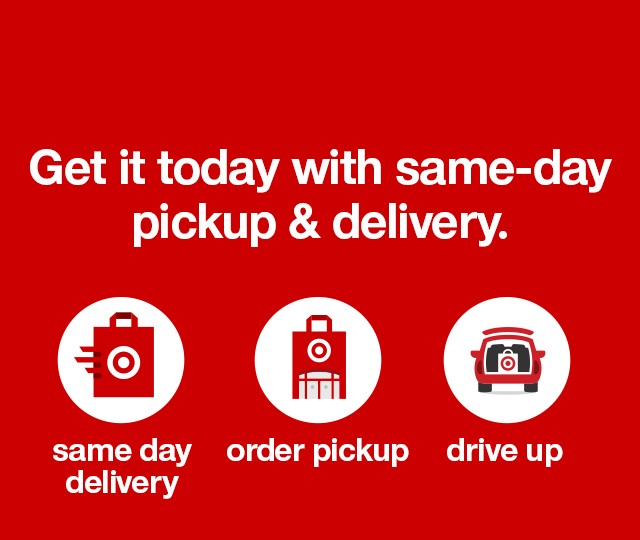 Get it today with same-day pickup & delivery. Same Day Delivery. Order Pickup. Drive Up. 