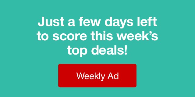 Just a few days left to score this week's top deals!