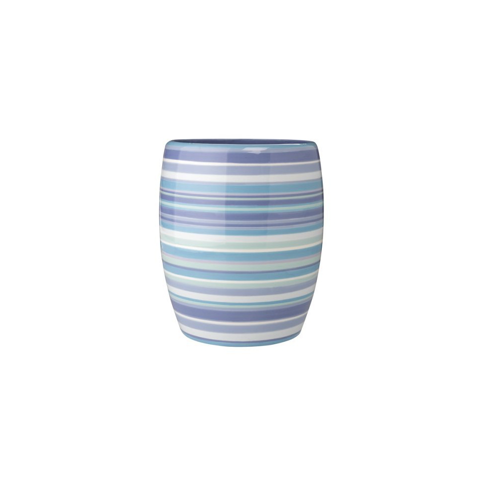 Bahama Blue Wastebasket