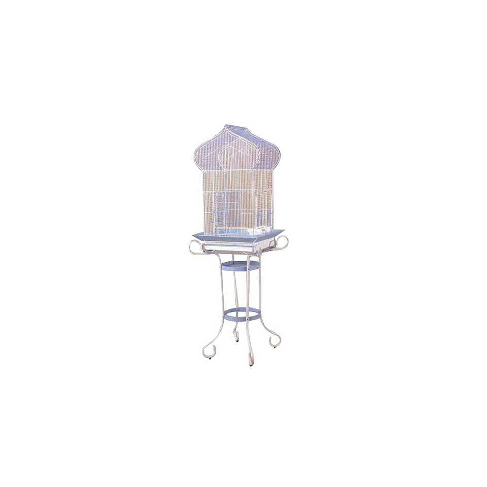 Prevue Pet Products Cockatiel Bird Cage with Stand Blue & White (Medium)