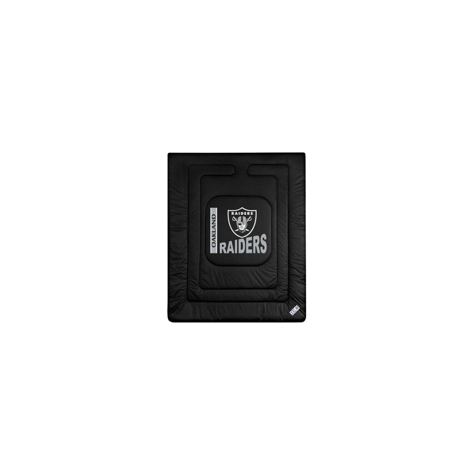 Oakland Raiders Comforter   Full/Queen