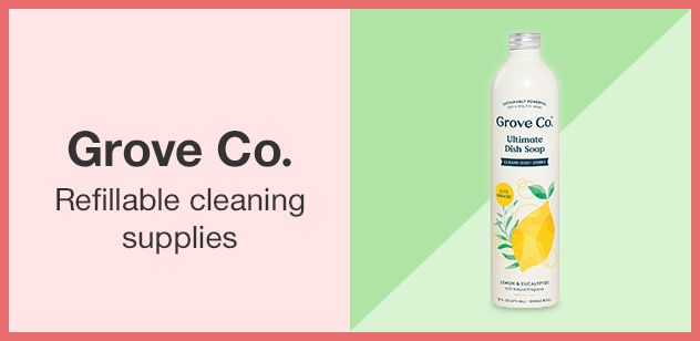 Grove Co. Refillable cleaning supplies