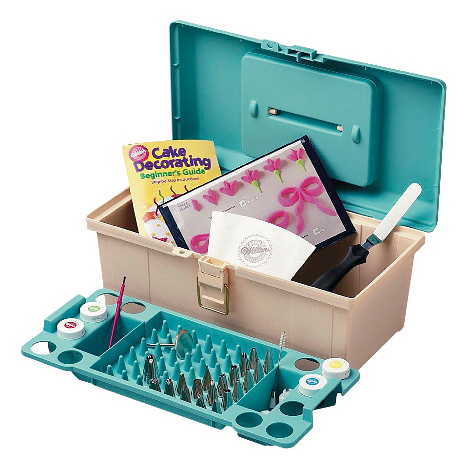 Wilton 50 pc. Decorating Tool Set with Caddy