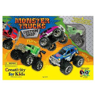 Monster Trucks Custom Shop - Creativity for Kids