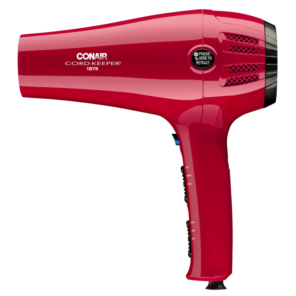 Conair Ionic Cord Keeper Dryer   Red