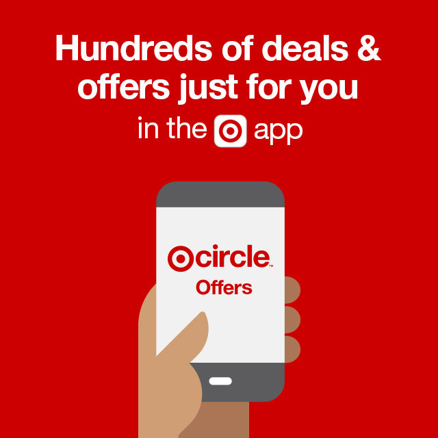 Hundreds of deals & offers just for you in the Target app