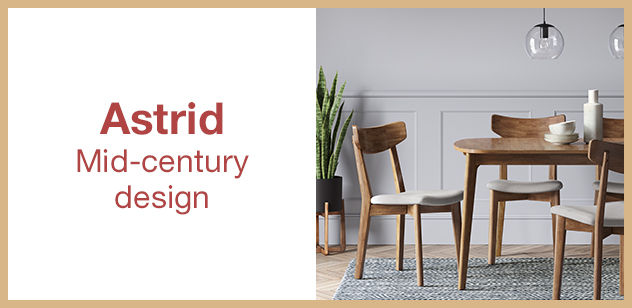 Astrid: Mid-century design