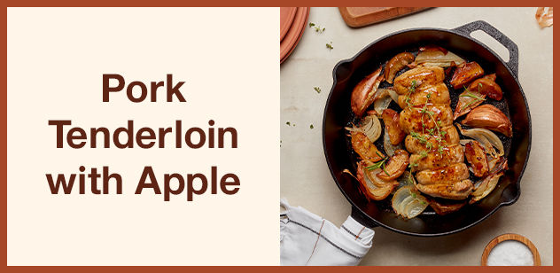 Pork Tenderloin with Apple