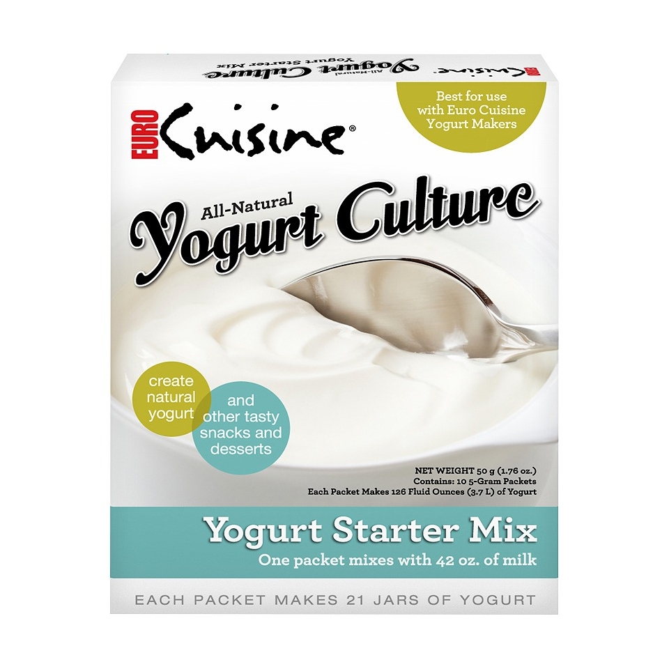 Euro Cuisine All Natural Yogurt Starter 5 pk.