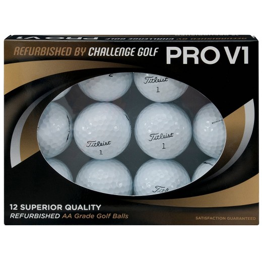 Titleist® Pro V1 Refurbished Golf Balls 12pk : Target