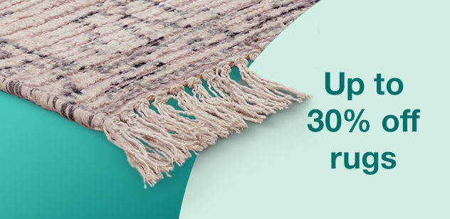 Up to 30% off rugs