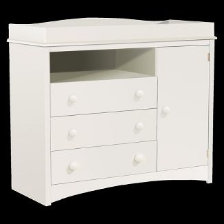 Davinci Parker 2 Door Wood Changing Table In Cherry Brickseek