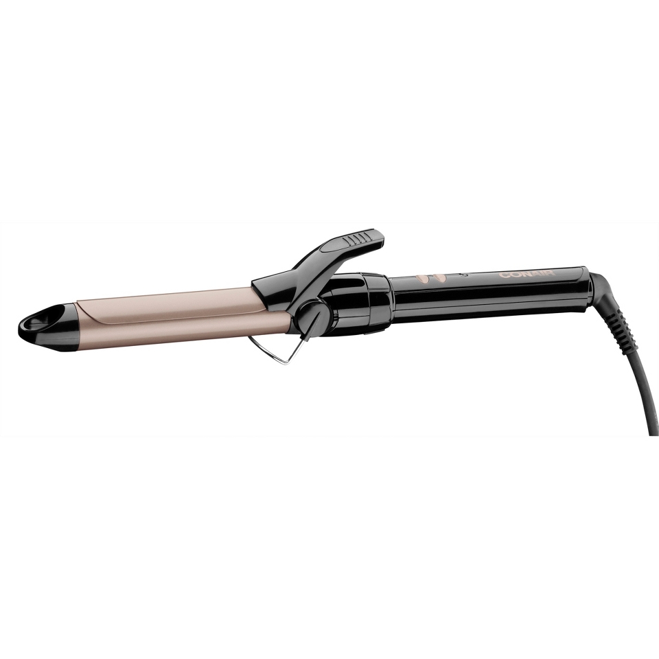 Conair 1 Double Ceramic Satin Finish Instant Heat Curling Iron