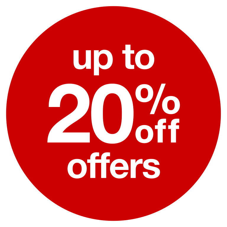 Up to 20% off offers