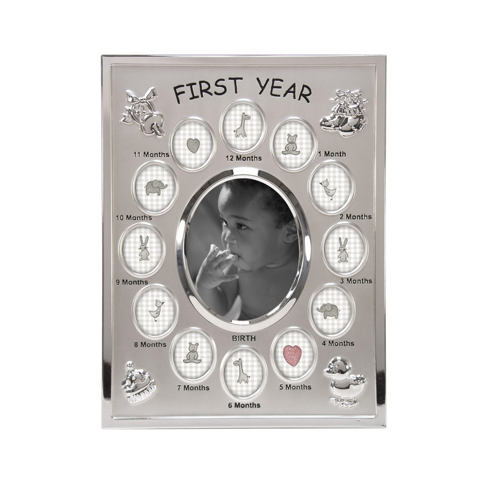 Babys First Year Photo Frame