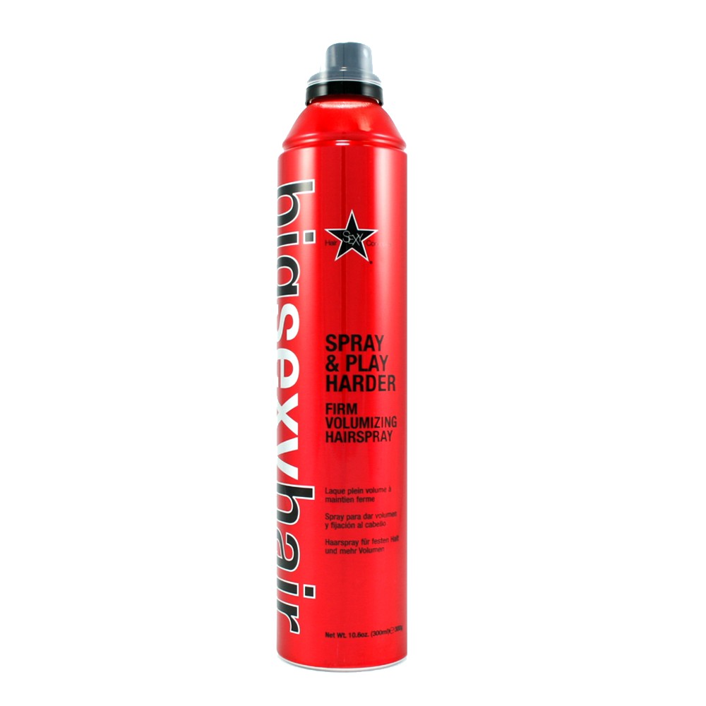 Sexy Hair Spray & Play Harder Firm Volumizing Hairspray - 10 oz