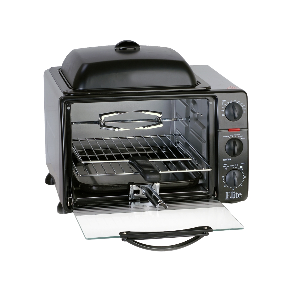 Elite Professional Jumbo Toaster Oven Broiler   23L