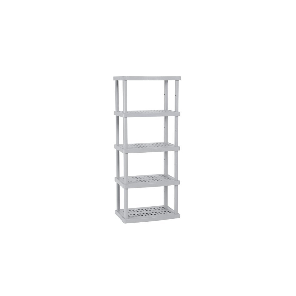 Suncast 5 Shelf Utility Unit   Gray