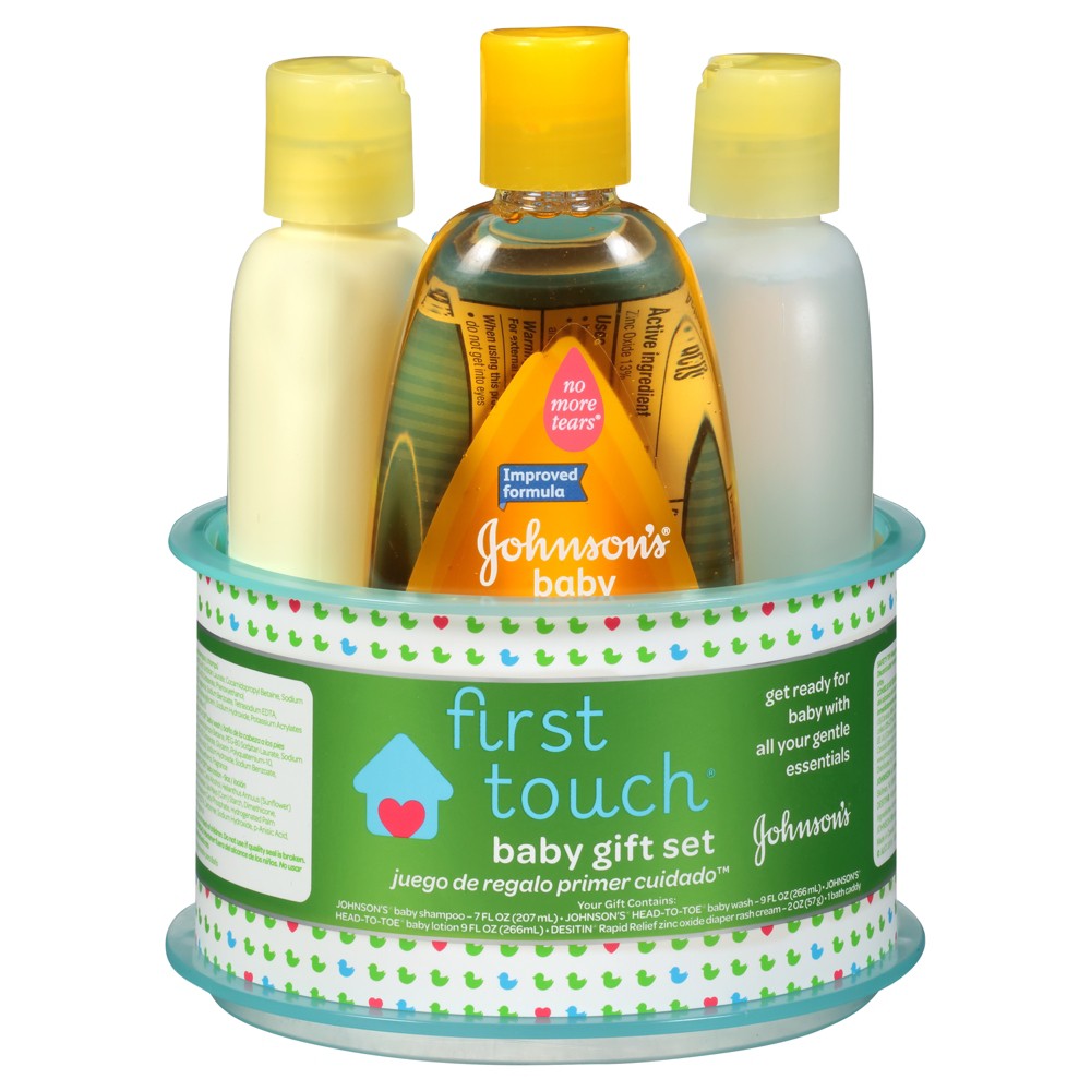 UPC 381371154418 product image for Johnson's First Touch Gift Set | upcitemdb.com