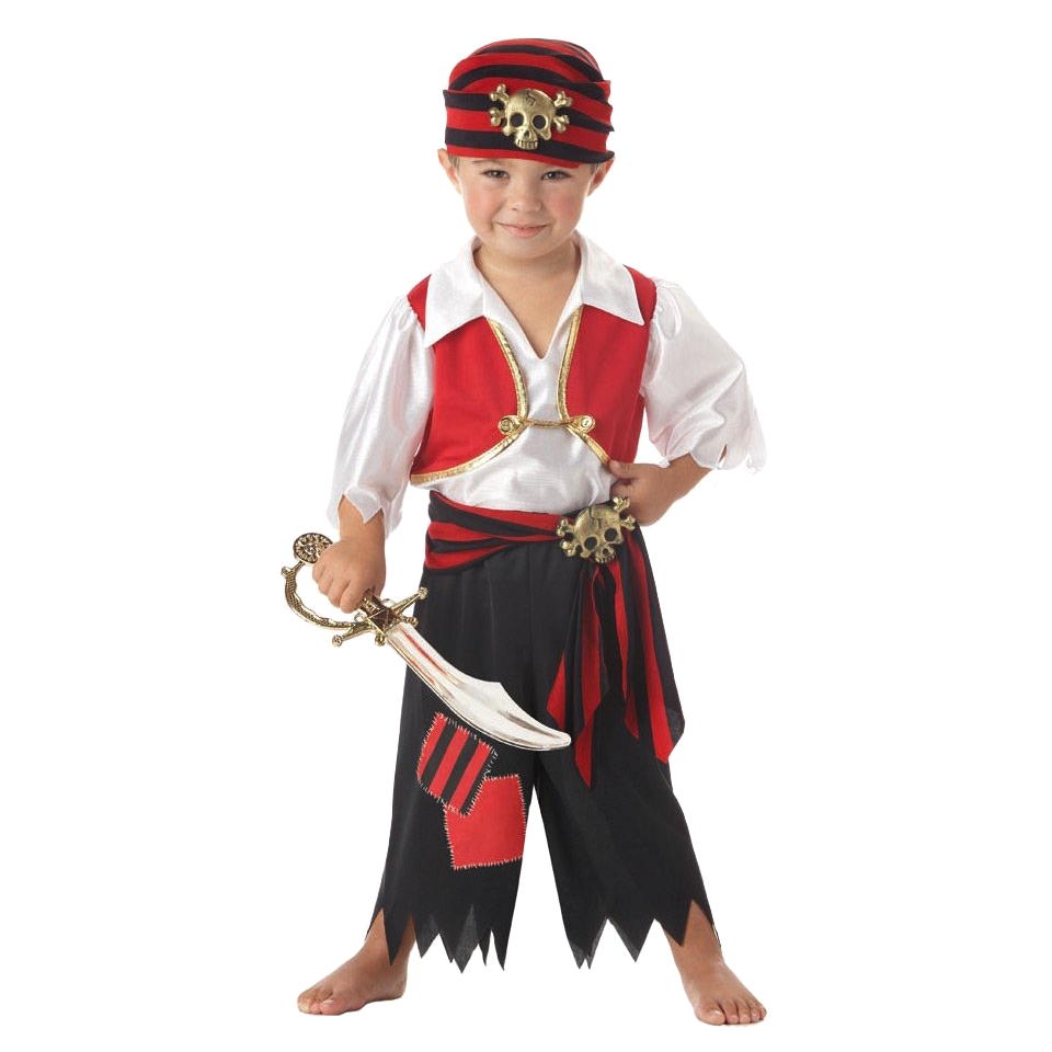 Toddler Boy Ahoy Matey Pirate Costume 2T 4T