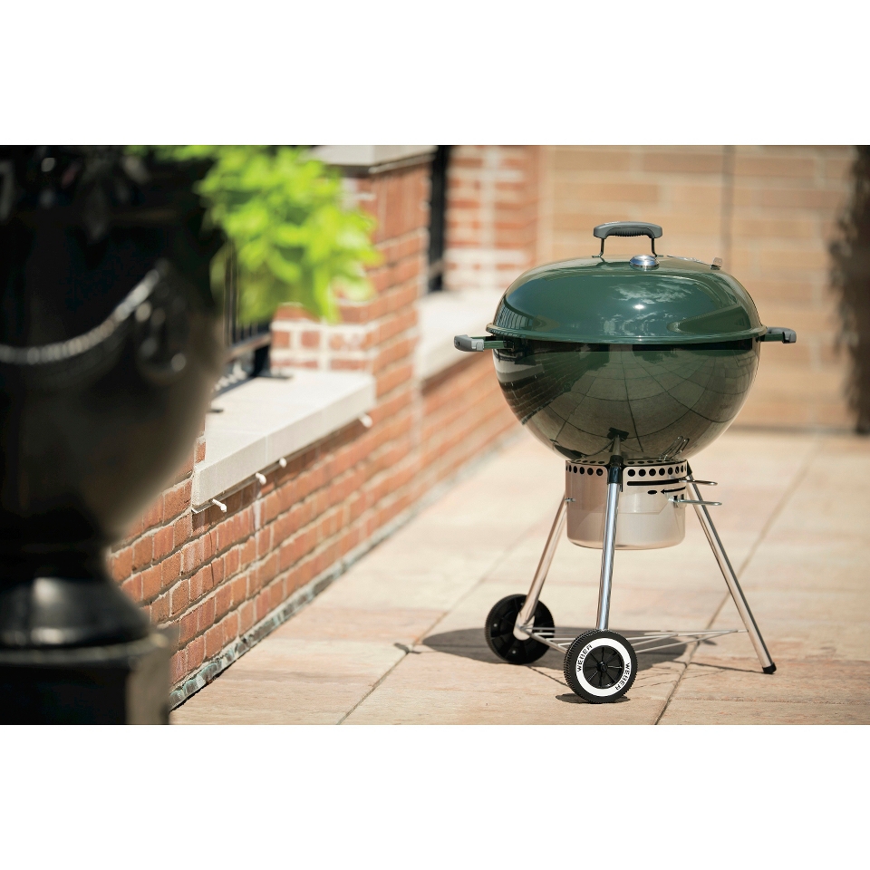 Weber One Touch Gold Charcoal Grill  22.5 Green