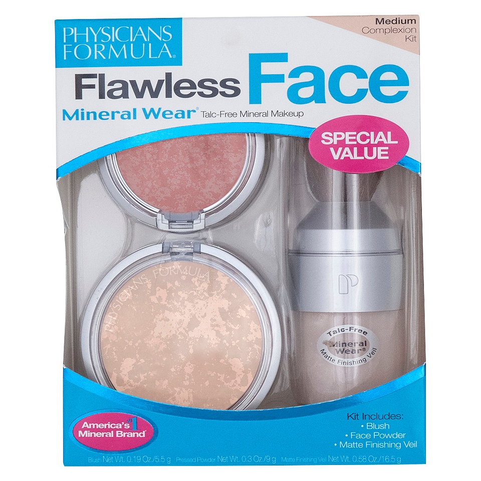 Physicians Formula Mineral Wear Flawless Complexion Kit   Medium