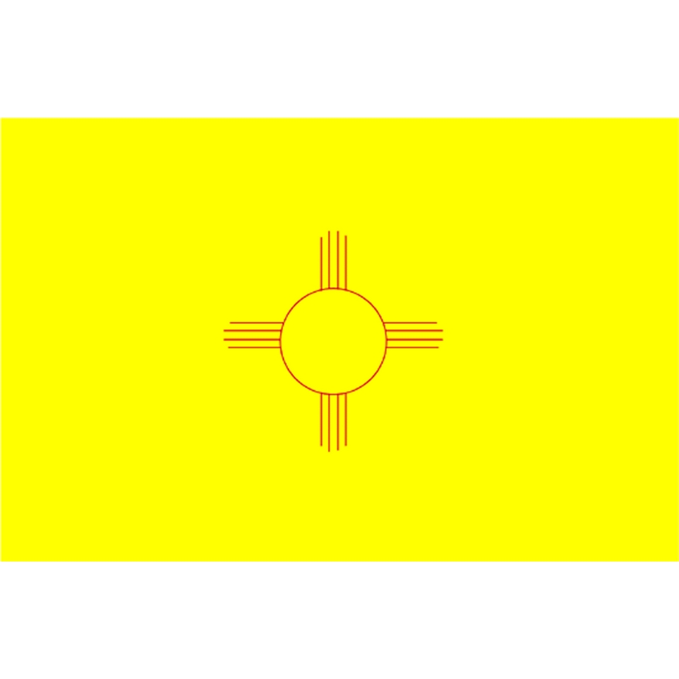 New Mexico State Flag   4 x 6