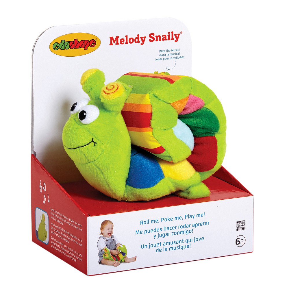 Edushape Melody Snaily Plush Toy