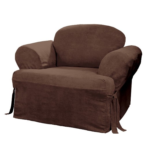 Sure Fit Slipcovers Suede Supreme Chair Slipcover | ATG Stores
