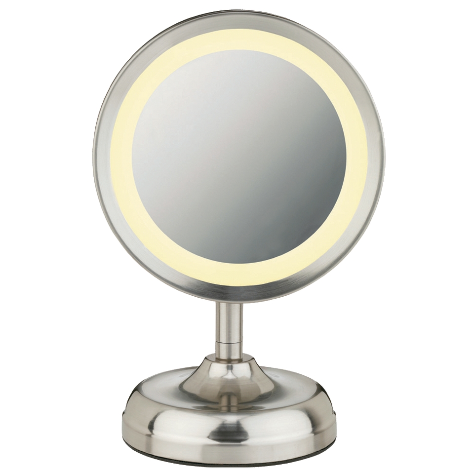 Conair Round Mirror   Satin Finish