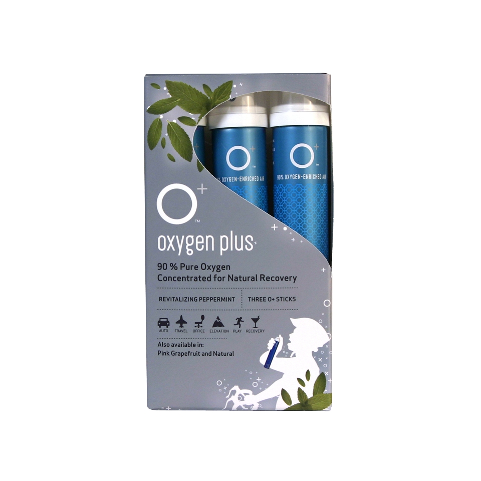 Oxygen Plus 6 Pack O+ Skinni Peppermint