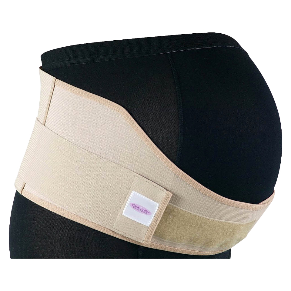 Gabrialla Medium Support Elastic Maternity Belt With Pocket   Beige M