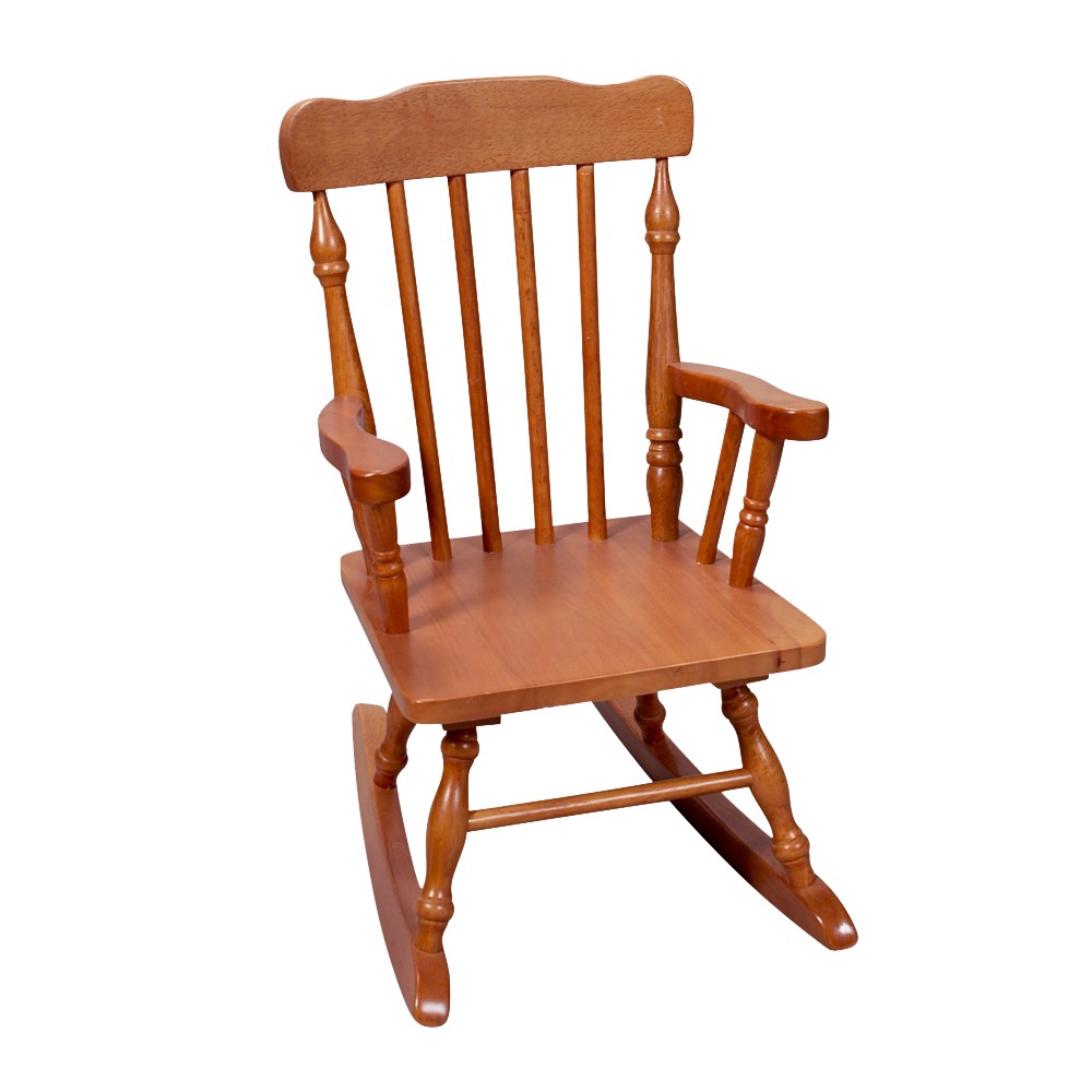 Child Colonial Rocking Chair-Honey, Honey