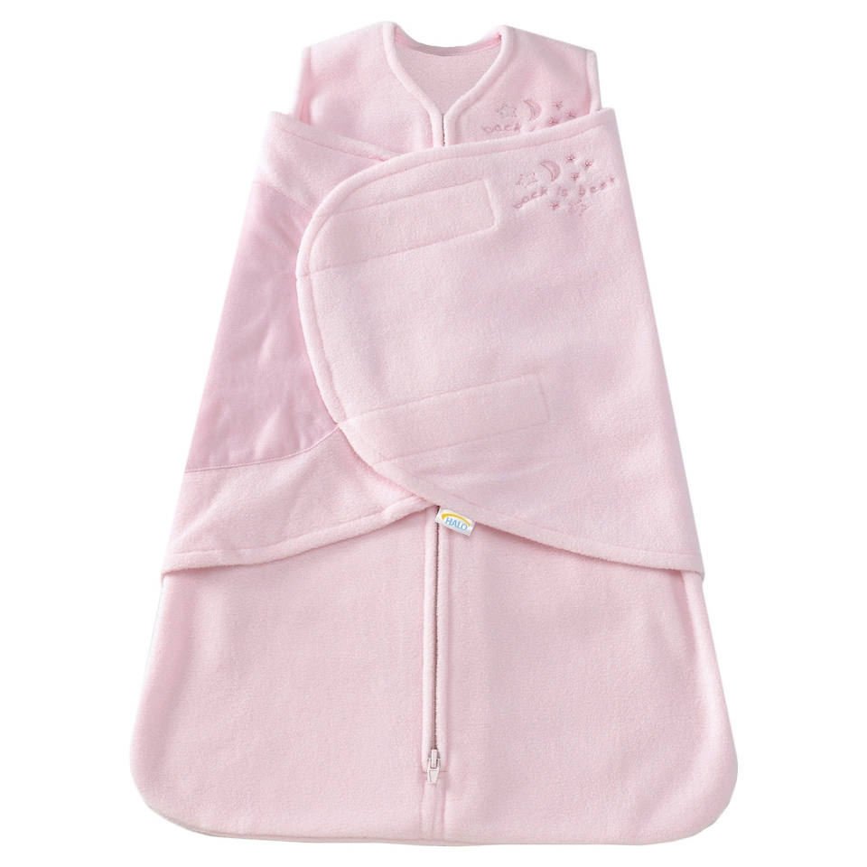 Halo Microfleece SleepSack Swaddle   Pink (S)