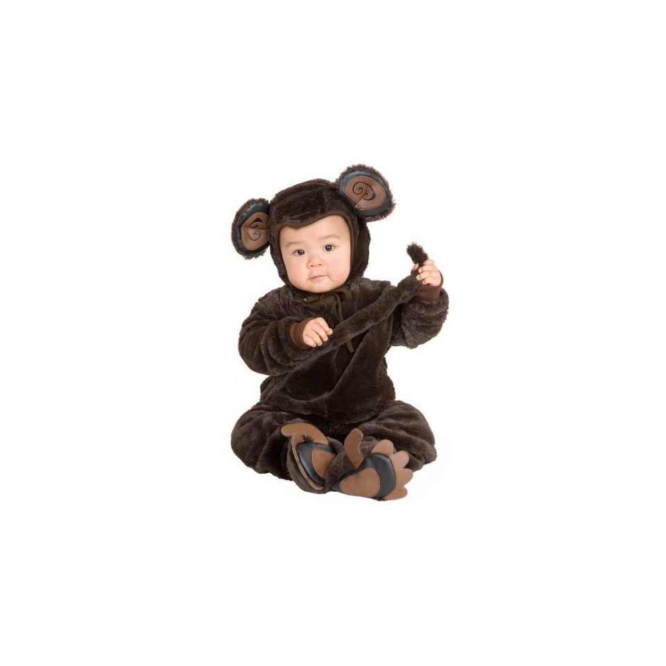 Plush Monkey Infant Costume   Newborn