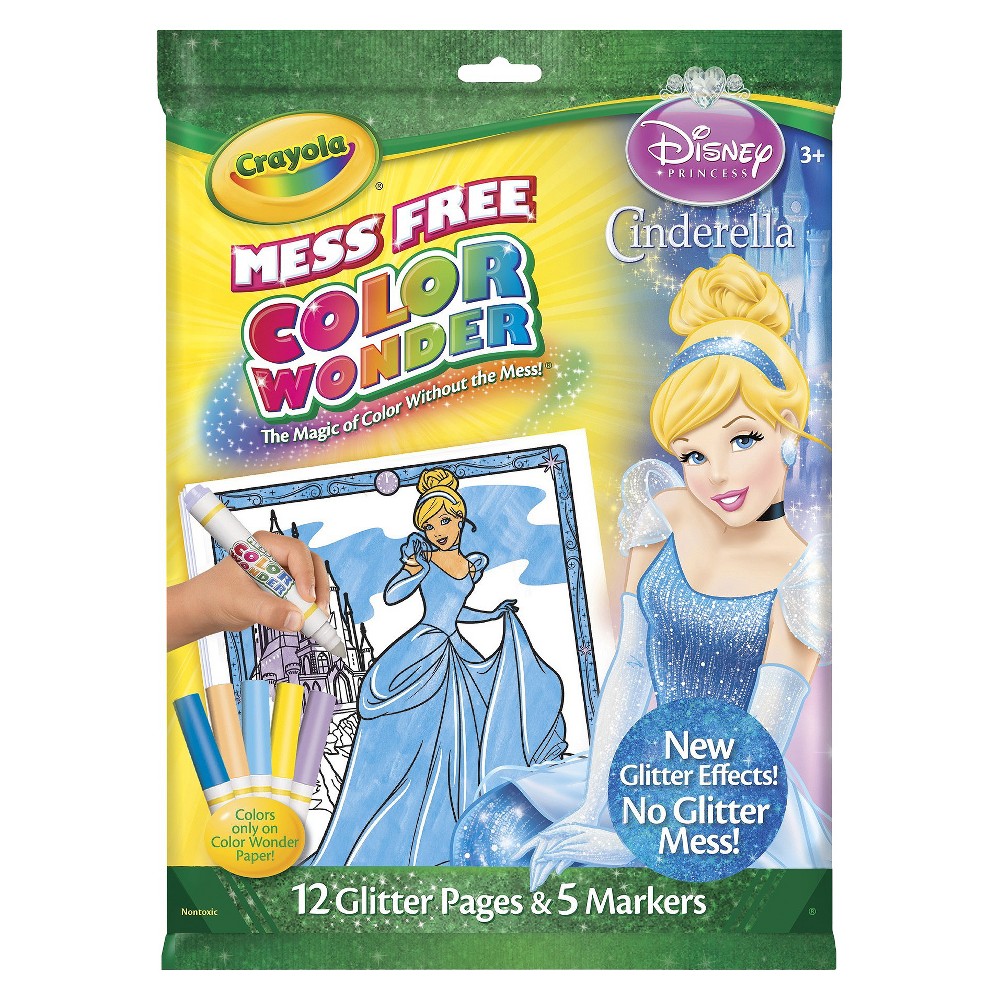 UPC 071662321338 product image for Crayola Color Wonder Disney Princess Cinderella Markers and Paper | upcitemdb.com